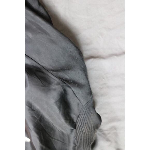 Bugs Bunny Happy Birthday 1990 Black Bomber Satin Jacket S XXL Vintage 2 Glasses - Picture 9 of 16